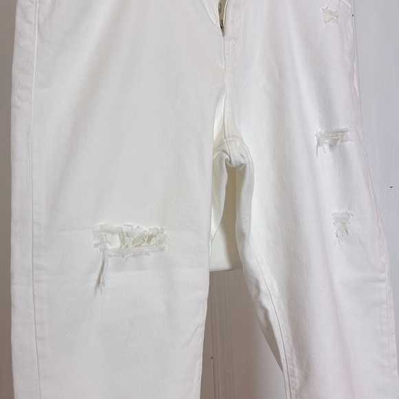 NWOT LEVIS wedgie skinny white jeans 22W - Picture 9 of 11